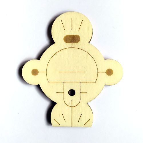 Creative Deco Forme Personnalisée En Contreplaqué De 3 Mm