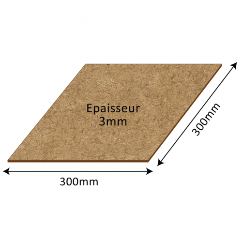 MDF pour découpe laser